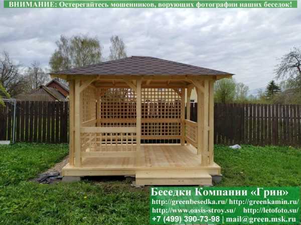 Летняя Беседка Для Дачи, Сада, Дома 3х3.5 - 7