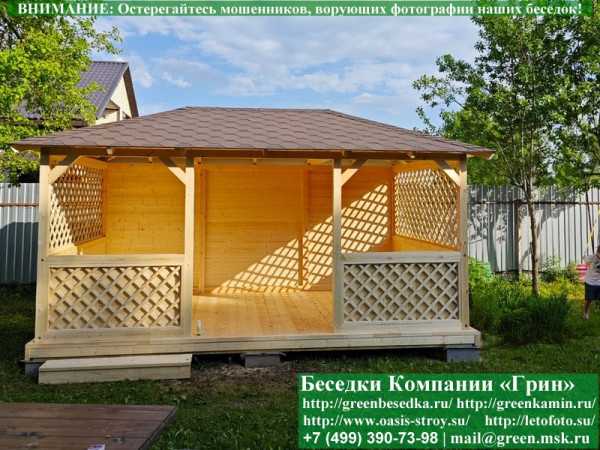 Летняя Беседка Для Дачи, Дома, Сада 3х5. Вариант № 2 - 14