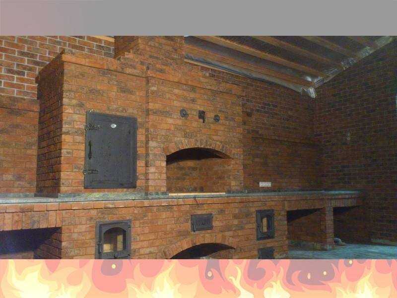 Комплекс Барбекю Из Кирпича № 4 - 2