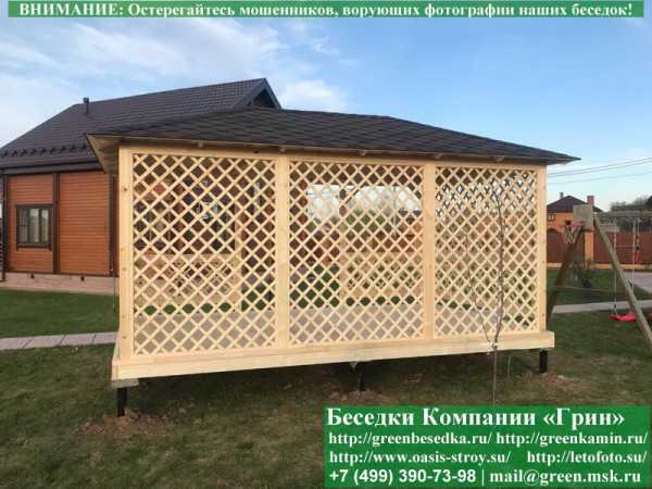 Летняя Беседка Для Дачи, Дома, Сада 3х5. Вариант № 3 - 11