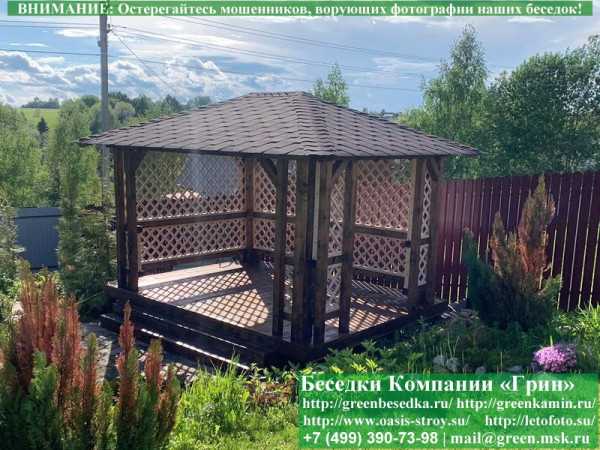 Летняя Беседка Для Дачи, Сада, Дома 3х4. Вариант № 3 - 5