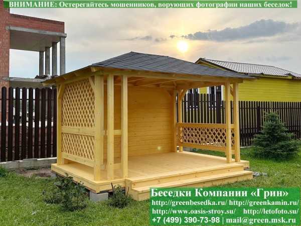 Летняя Беседка Для Дачи, Сада, Дома 3х4. Вариант № 3 - 6