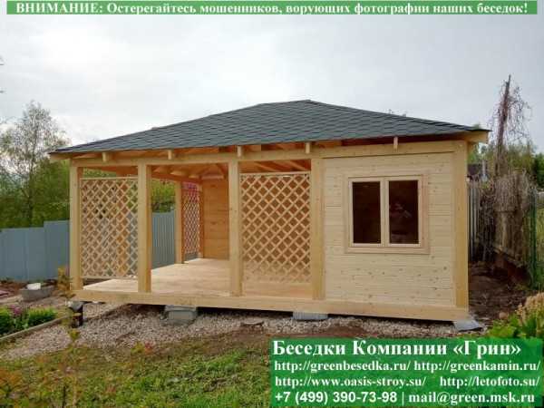 Летняя Беседка С Хозблоком, Сараем Для Дачи 5х6 - 6