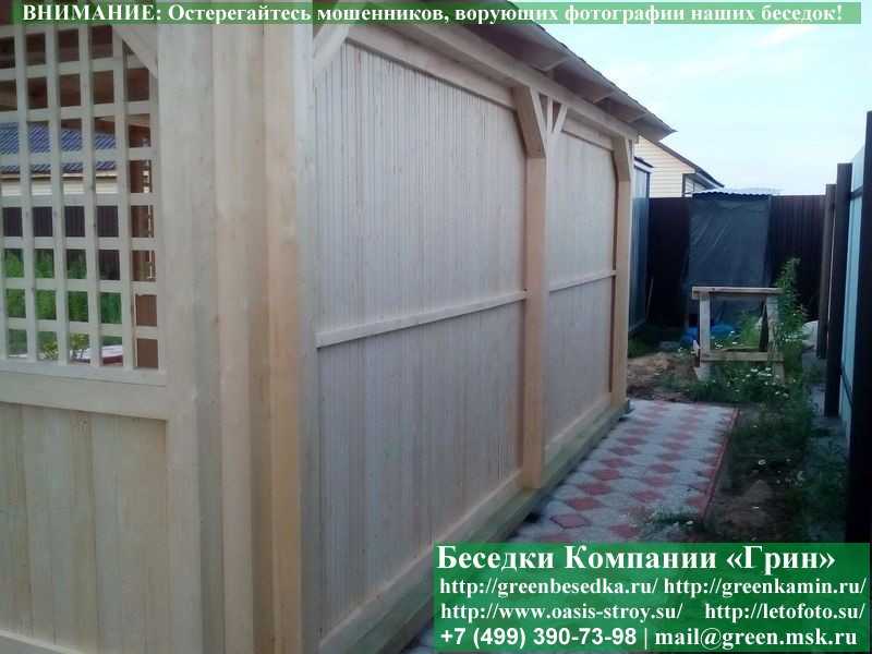 Японская, Китайская Беседка Для Дачи 3х5. Вариант № 2 - 14