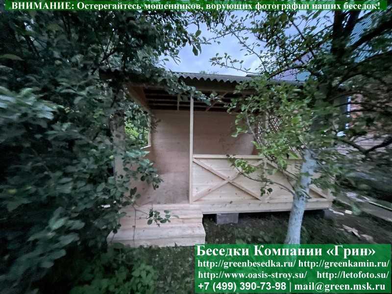 Садовая Беседка Для Дачи 'Домик 3х4'. Вариант № 1 - 11