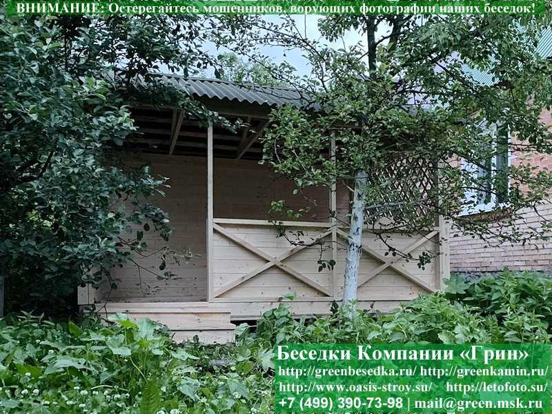 Садовая Беседка Для Дачи 'Домик 3х4'. Вариант № 1 - 15