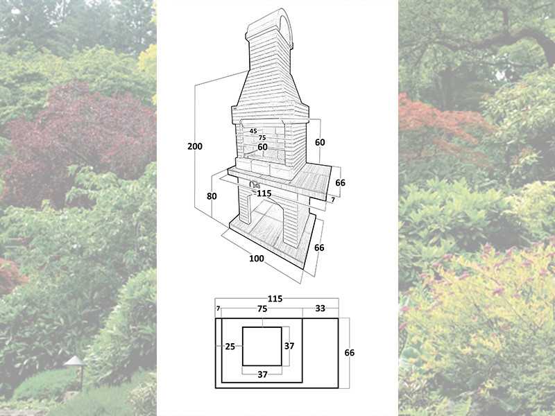 Печь Гриль-Барбкю Для Дачи № 4 - 3
