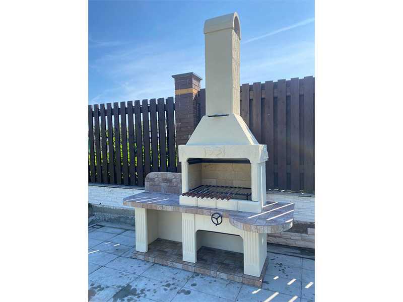 Печь-Барбекю С Грилем Для Беседки, Летней Кухни № 14 - 11