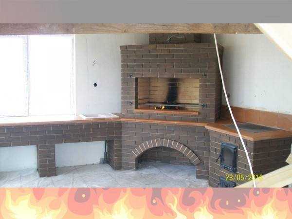 Барбекю Для Дачи Из Кирпича №13 - 1