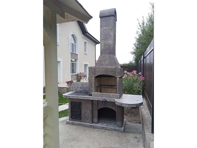 Печь-Барбекю С Грилем Для Беседки, Летней Кухни № 15 - 26