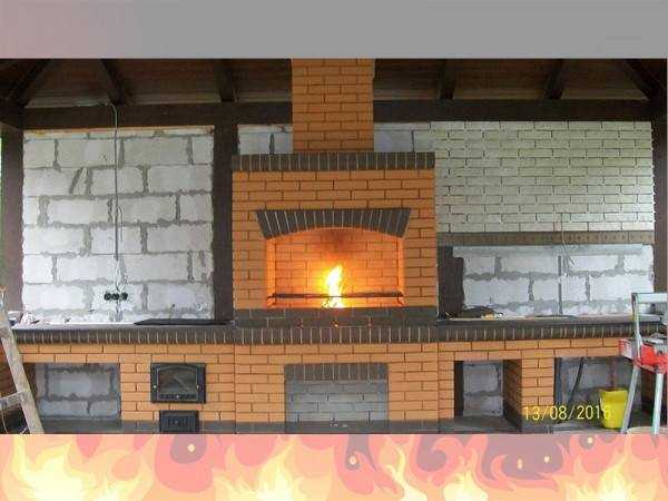 Барбекю Для Дачи Из Кирпича №14 - 1 Барбекю Для Дачи Из Кирпича №14 - 1