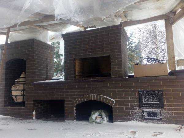 Барбекю Для Дачи Из Кирпича №15 - 1