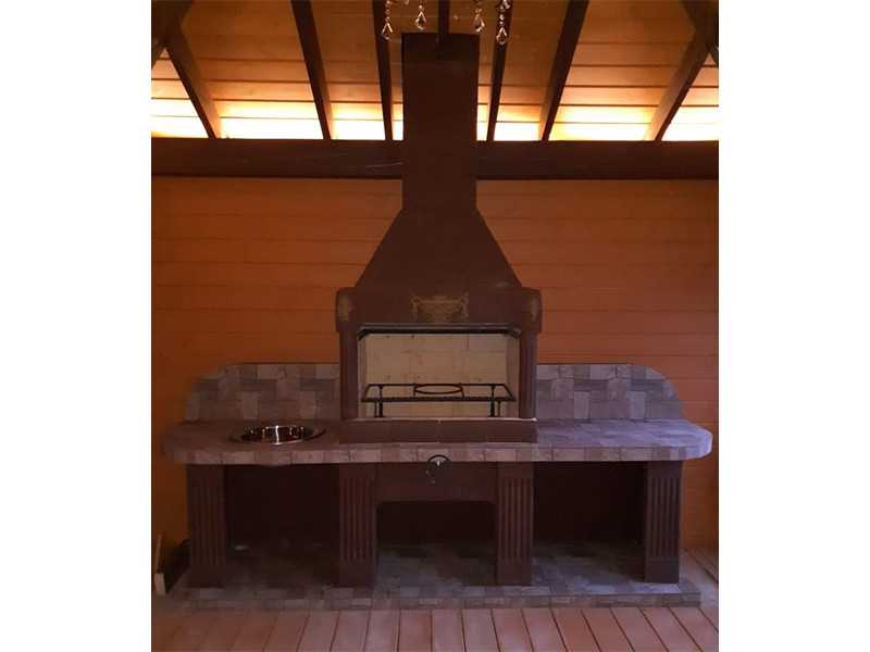 Печь-Барбекю С Грилем Для Беседки, Летней Кухни № 16 - 3