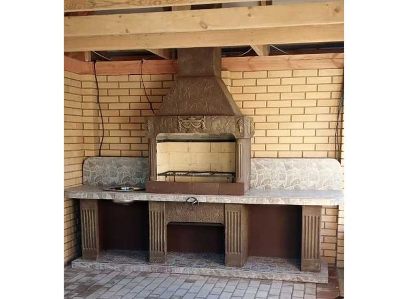 Печь-Барбекю С Грилем Для Беседки, Летней Кухни № 16 - 5