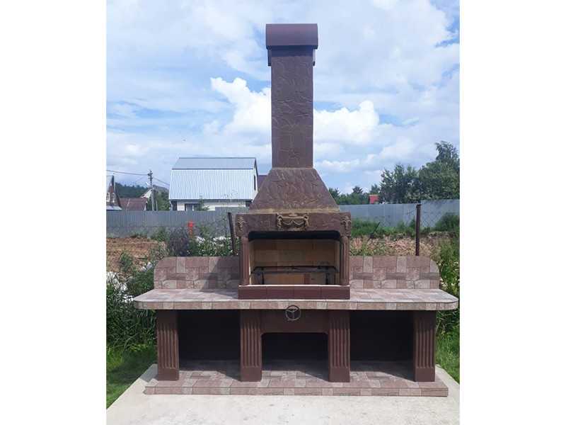Печь-Барбекю С Грилем Для Беседки, Летней Кухни № 16 - 14