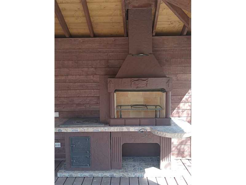 Печь-Барбекю С Плитой Для Беседки, Летней Кухни № 20 - 14