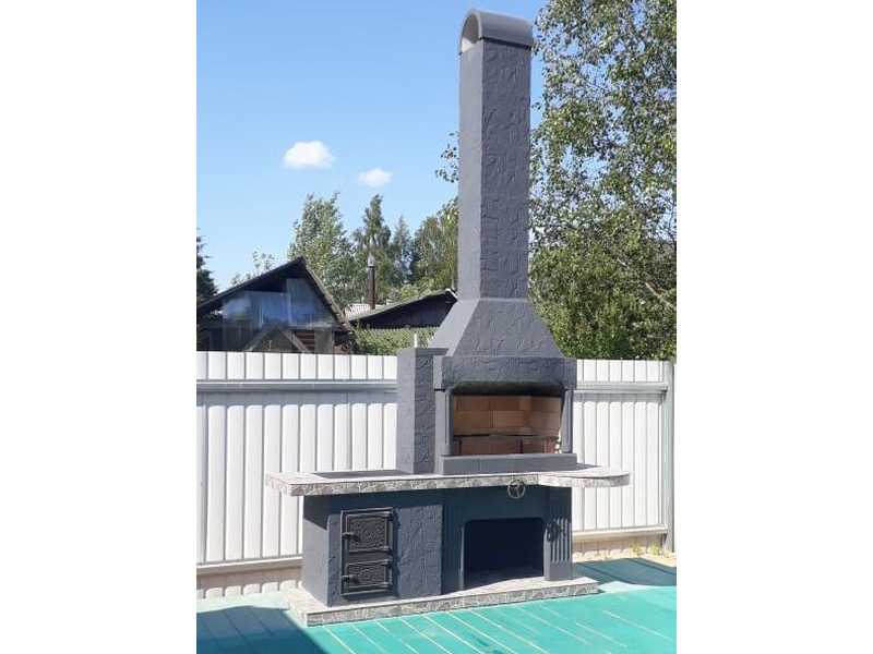 Печь-Барбекю С Плитой Для Беседки, Летней Кухни № 20 - 29