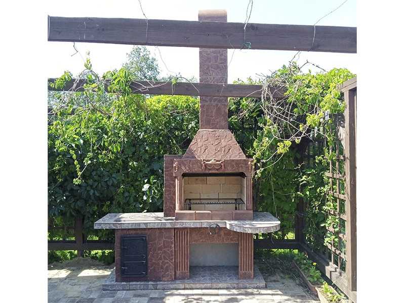 Печь-Барбекю С Плитой Для Беседки, Летней Кухни № 20 - 32