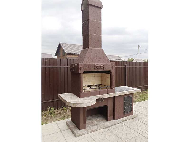 Печь-Барбекю С Плитой Для Беседки, Летней Кухни № 20 - 33