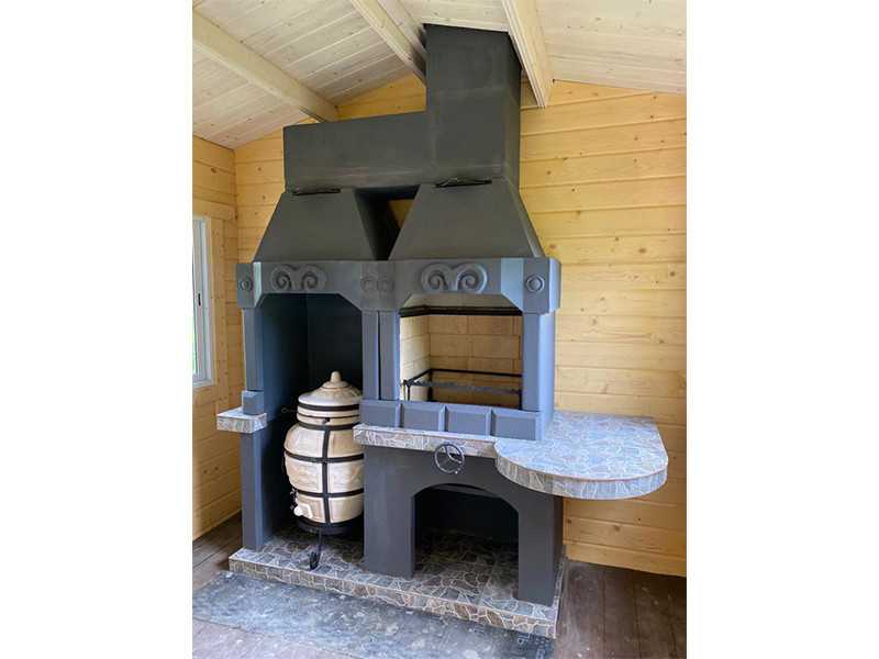 Печь-Барбекю С Тандыром Для Беседки, Летней Кухни № 23 - 4