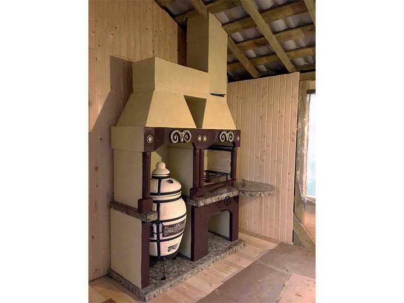 Печь-Барбекю С Тандыром Для Беседки, Летней Кухни № 23 - 7