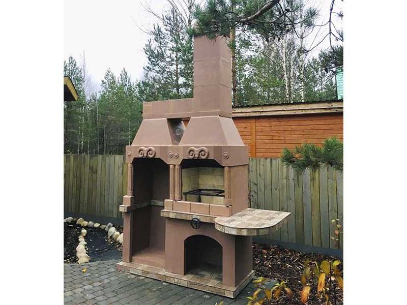 Печь-Барбекю С Тандыром Для Беседки, Летней Кухни № 23 - 9
