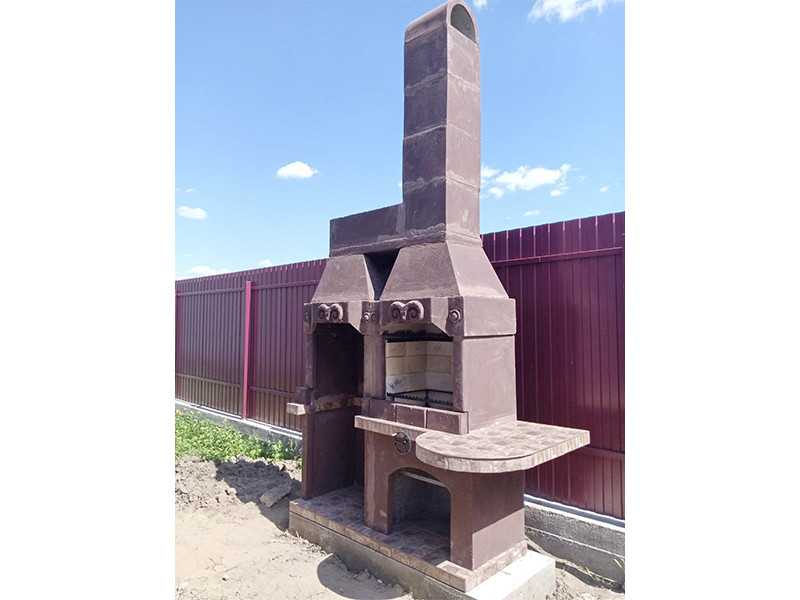 Печь-Барбекю С Тандыром Для Беседки, Летней Кухни № 23 - 11