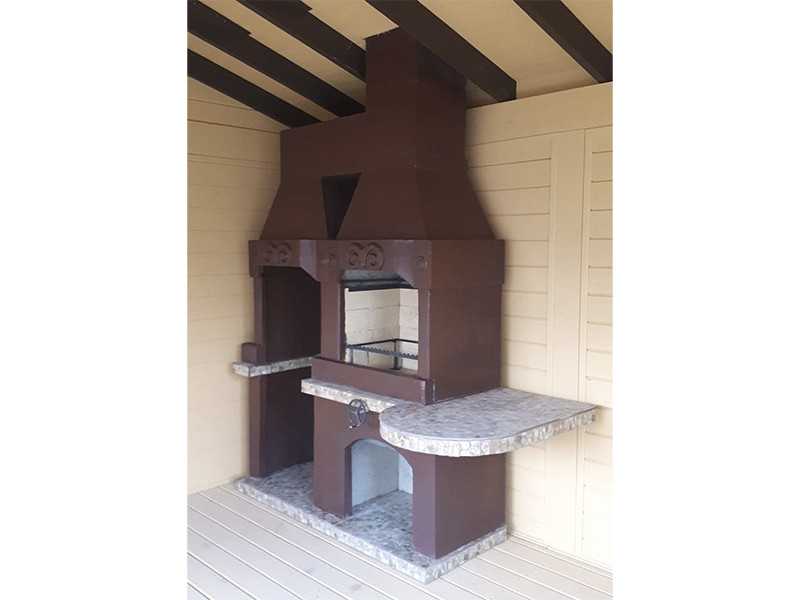 Печь-Барбекю С Тандыром Для Беседки, Летней Кухни № 23 - 14