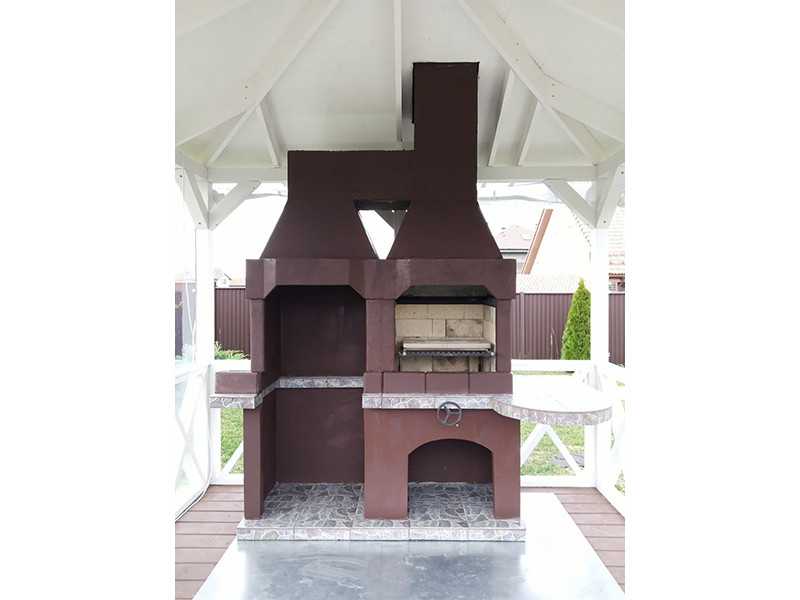 Печь-Барбекю С Тандыром Для Беседки, Летней Кухни № 23 - 15