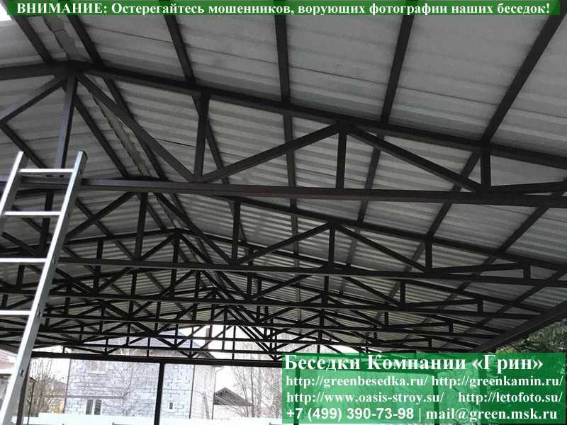 Металлический Навес Для Машины, Дачи, Дома, Барбекю - 5