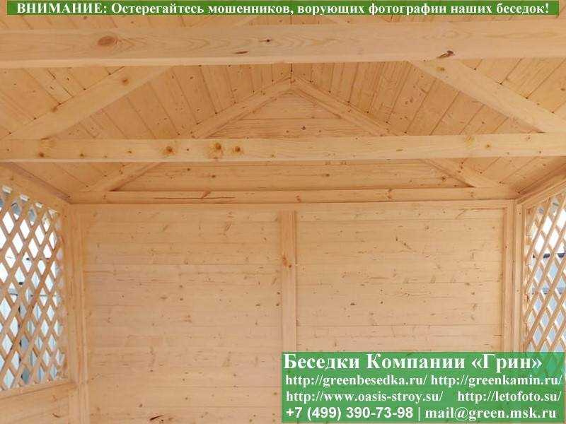 Глухая Имитация Под Кровлю В Беседку 3х5 - 3