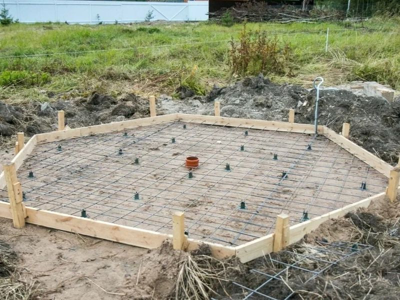 Залить Бетонную Плиту, Ленточный Фундамент  - 4