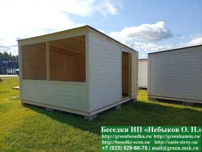 Ярмарочный домик 3х4 и 4х4 в Москве, Калуге и Орле