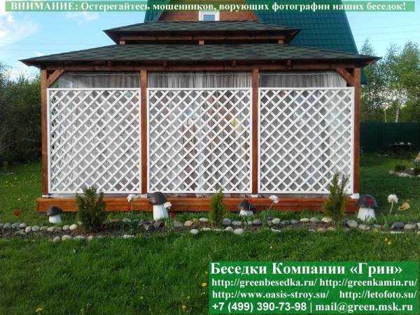 Садовая Беседка "Шатер Для Дачи 3х5" - 6