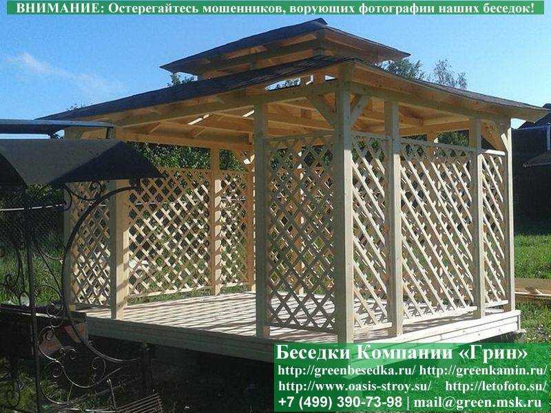 Садовая Беседка "Шатер Для Дачи 3х5" - 2