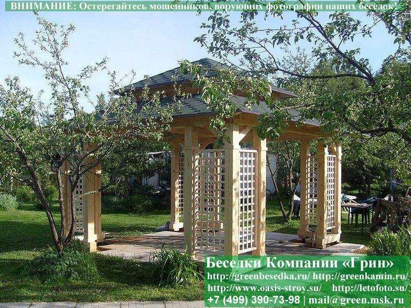 Садовая Беседка "Шатер Для Дачи 4х4" - 3