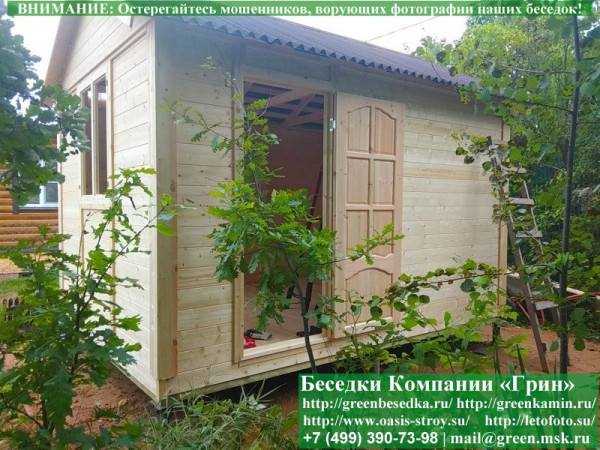 Деревянная Дачная Бытовка, Хозблок, Сарай 3х4 - 2