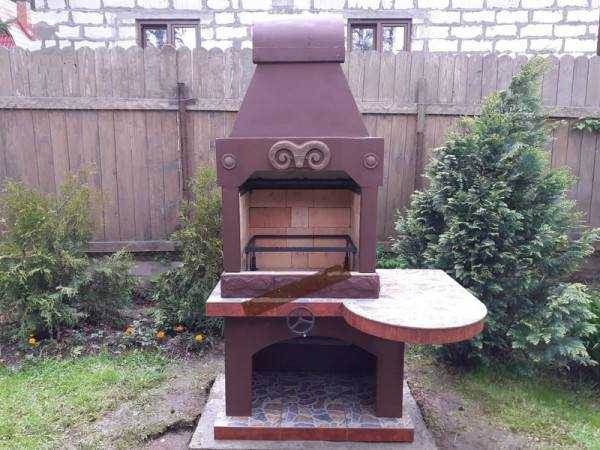 Печь Гриль-Барбекю Для Дачи № 2 - 1