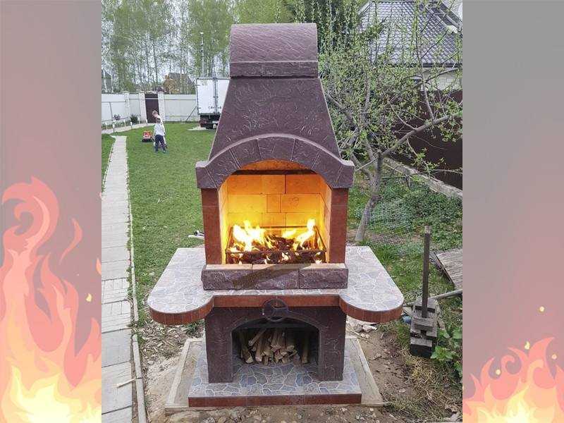 Печь Гриль-Барбекю Для Дачи № 3 - 3