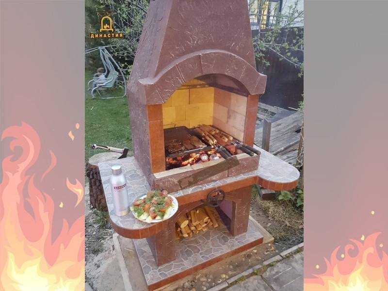 Печь Гриль-Барбекю Для Дачи № 3 - 4