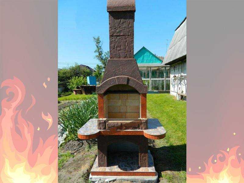 Печь Гриль-Барбекю Для Дачи № 3 - 5