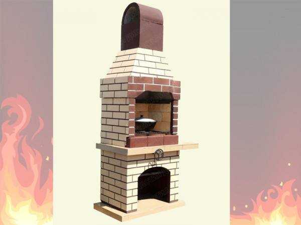 Печь Гриль-Барбкю Для Дачи № 4 - 2