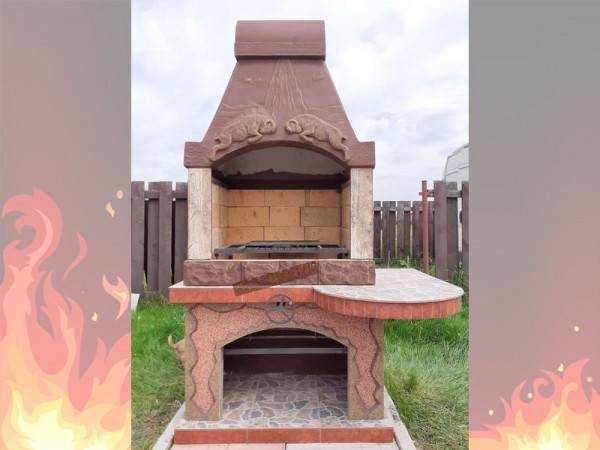 Печь Гриль-Барбекю Для Дачи № 7 - 1