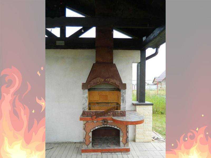 Печь Гриль-Барбекю Для Дачи № 7 - 3