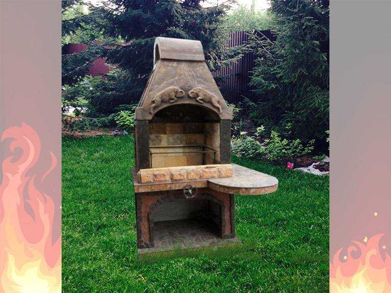 Печь Гриль-Барбекю Для Дачи № 7 - 2