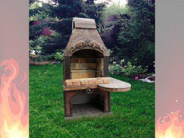 Печь Гриль-Барбекю Для Дачи № 7 - 2