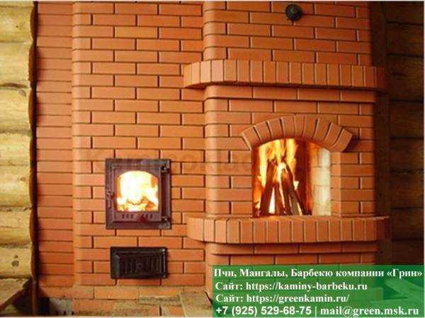 Печь-Камин Для Дома И Дачи № 4 - 1
