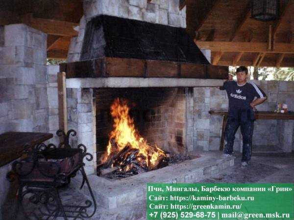 Печь-Камин Для Дома И Дачи № 5 - 1