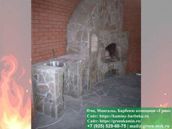 Барбекю Для Дачи Из Мрамора № 1 - 2