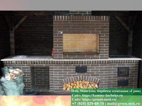 Барбекю Для Дачи Из Кирпича № 2 - 1